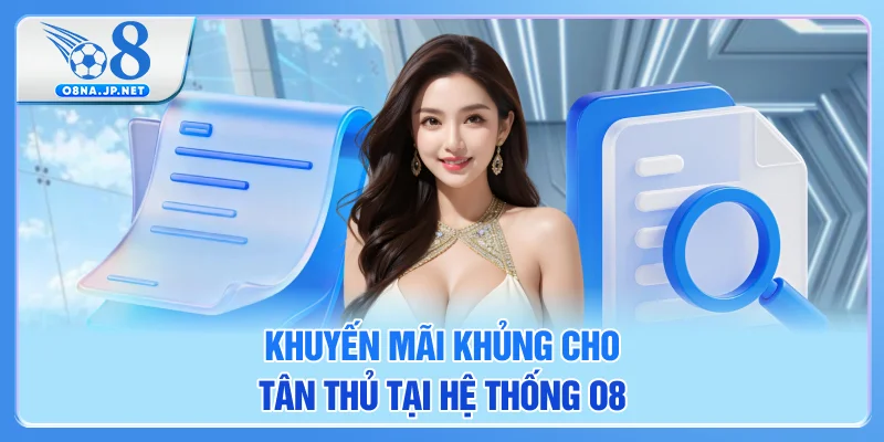 Khuyến mãi khủng cho tân thủ tại hệ thống O8